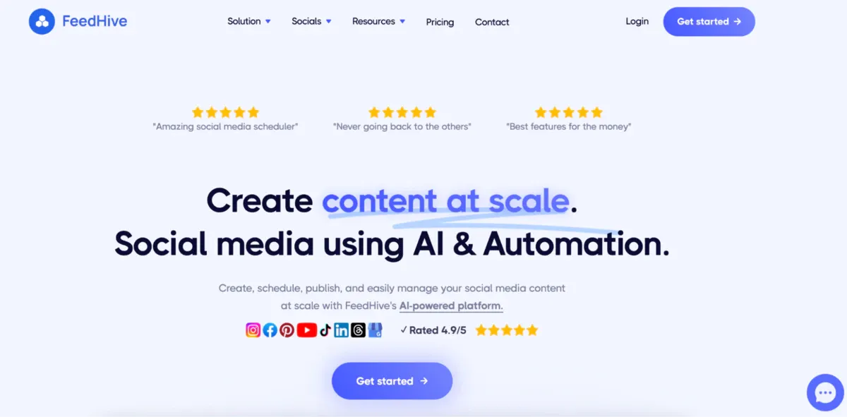 feedhive, Al automation for social media content